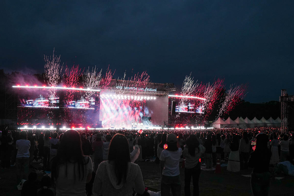 2026 Weverse Con Festival Weverse Park Night 全景