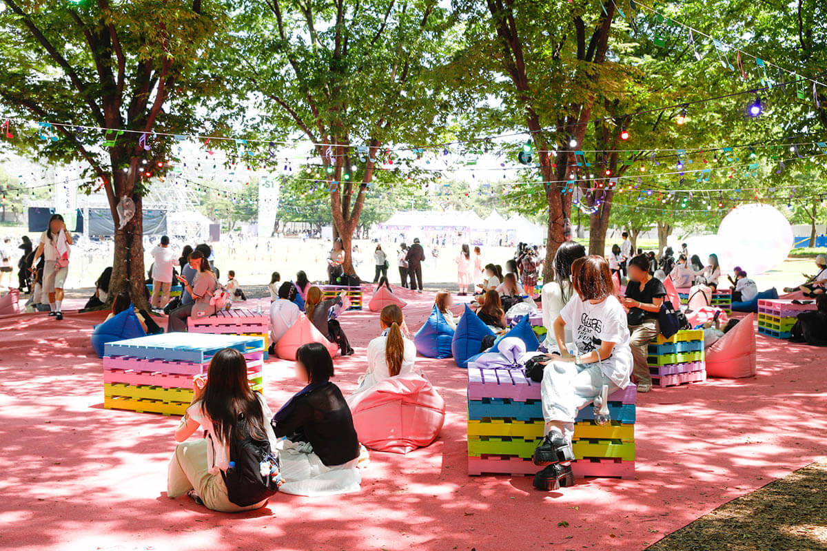2026 Weverse Con Festival 休憩エリア