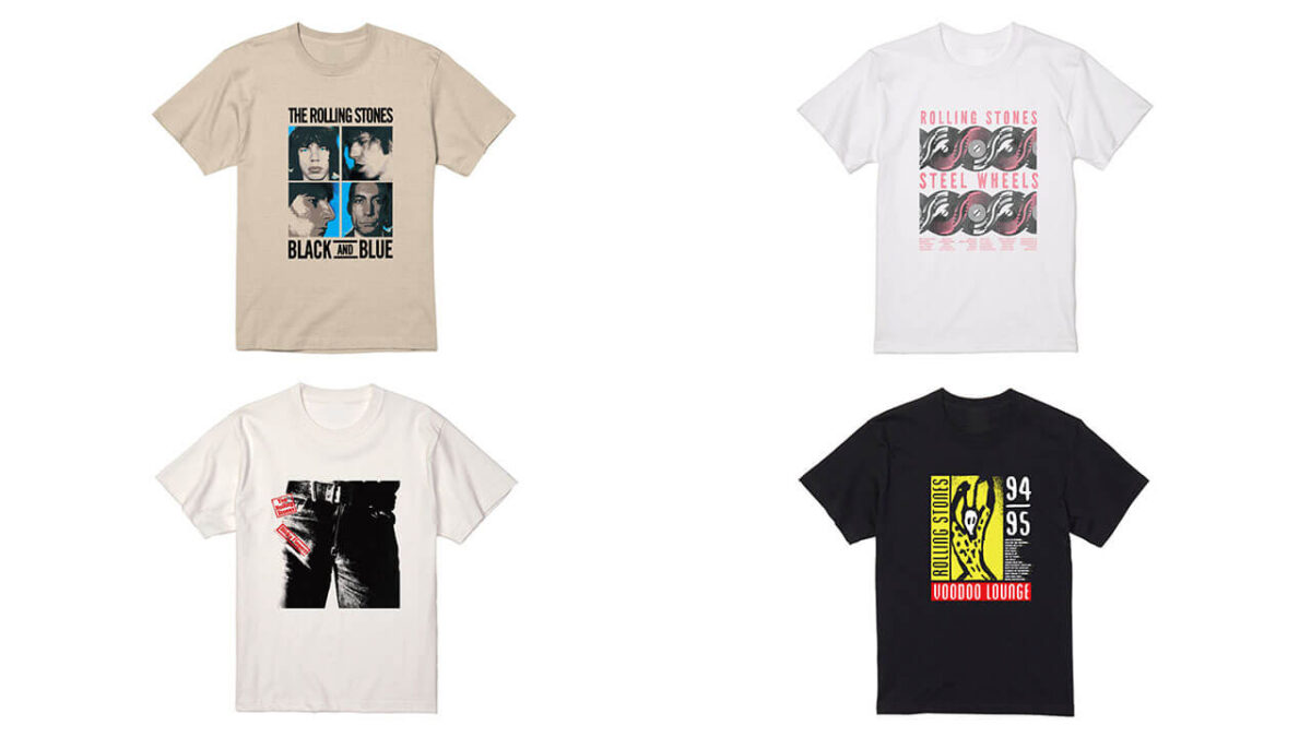 ザ・ローリング・ストーンズ『フォーリン・タングス』発売記念、HMV&BOOKS online他、店舗でもオフィシャルTシャツ発売！