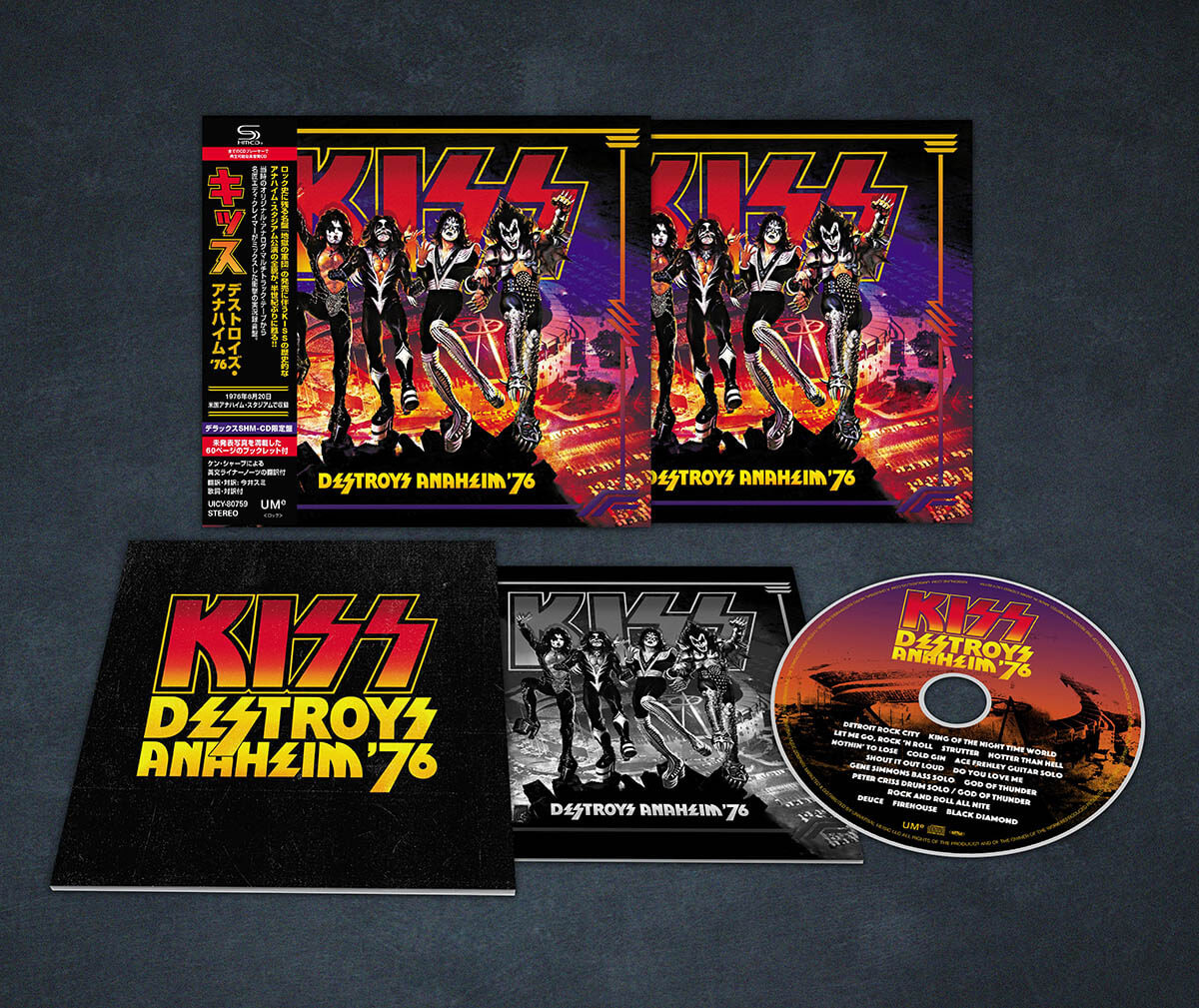 KISS『DESTROYS ANAHEIM‘76』ProductShot