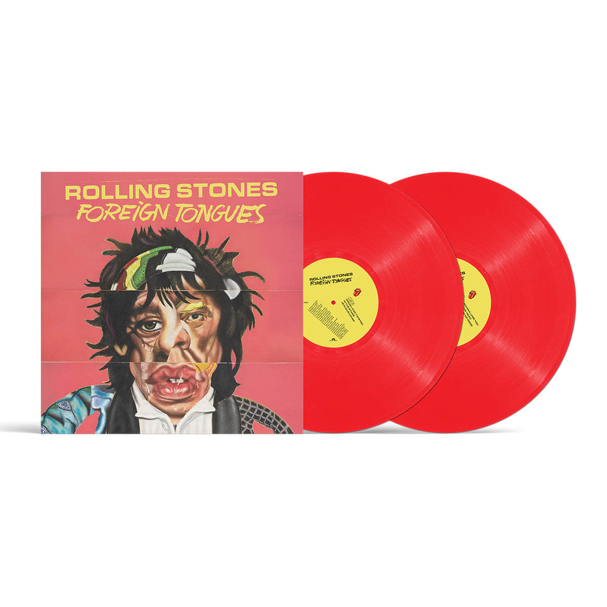 ザ・ローリング・ストーンズ『フォーリン・タングス』2LP【レッド・ヴィニール】【RS No.9 HARAJUKU店舗限定盤】【直輸入盤仕様／生産限定盤】
